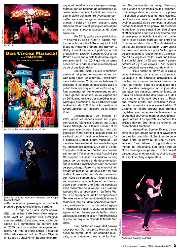 Le Cirque dan l'Univers Nº290 4/1