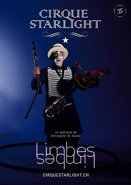 Victor Rossi avec le Cirque Starlight dans Limbes 2022 - Spectacle en Suisse